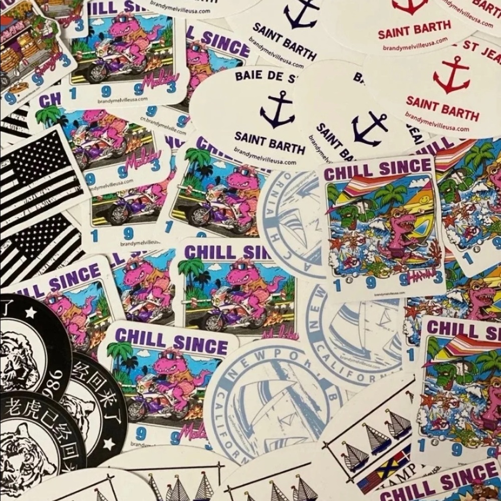 100 Brandy Melville Stickers